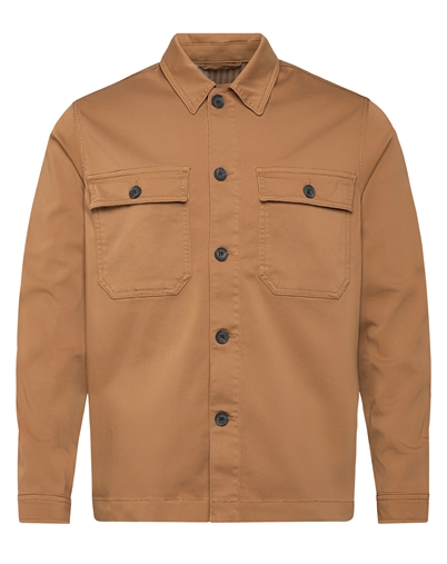 Mos Mosh Gallery - MMGMatteo Soft Overshirt - Toasted Coconut
